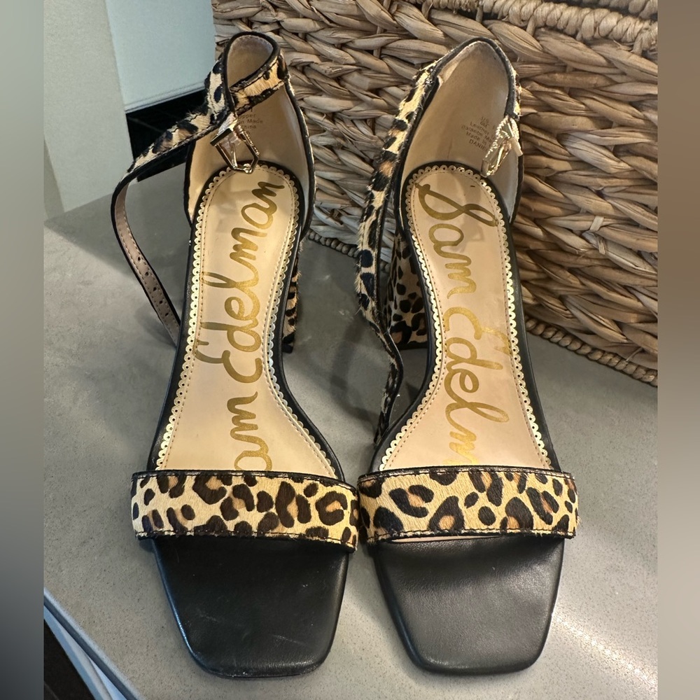 Sam Edelman Cheetah Heels
